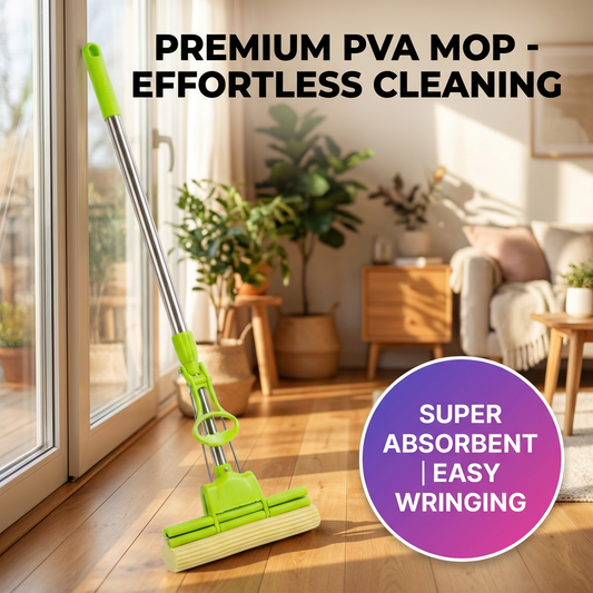 All-in-One Foldable Floor Cleaning Squeeze Mop  已改 美