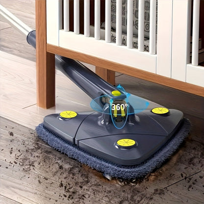 1pc Rotatable Triangle Mop 1pc 360-Degree Rotatable Triangle Mop